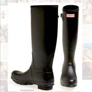 Hunter Original Tall Water Proof Rainboot